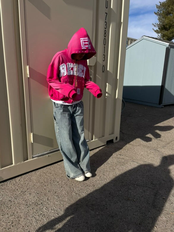 Pink Rebel Hoodie (PRE ORDER